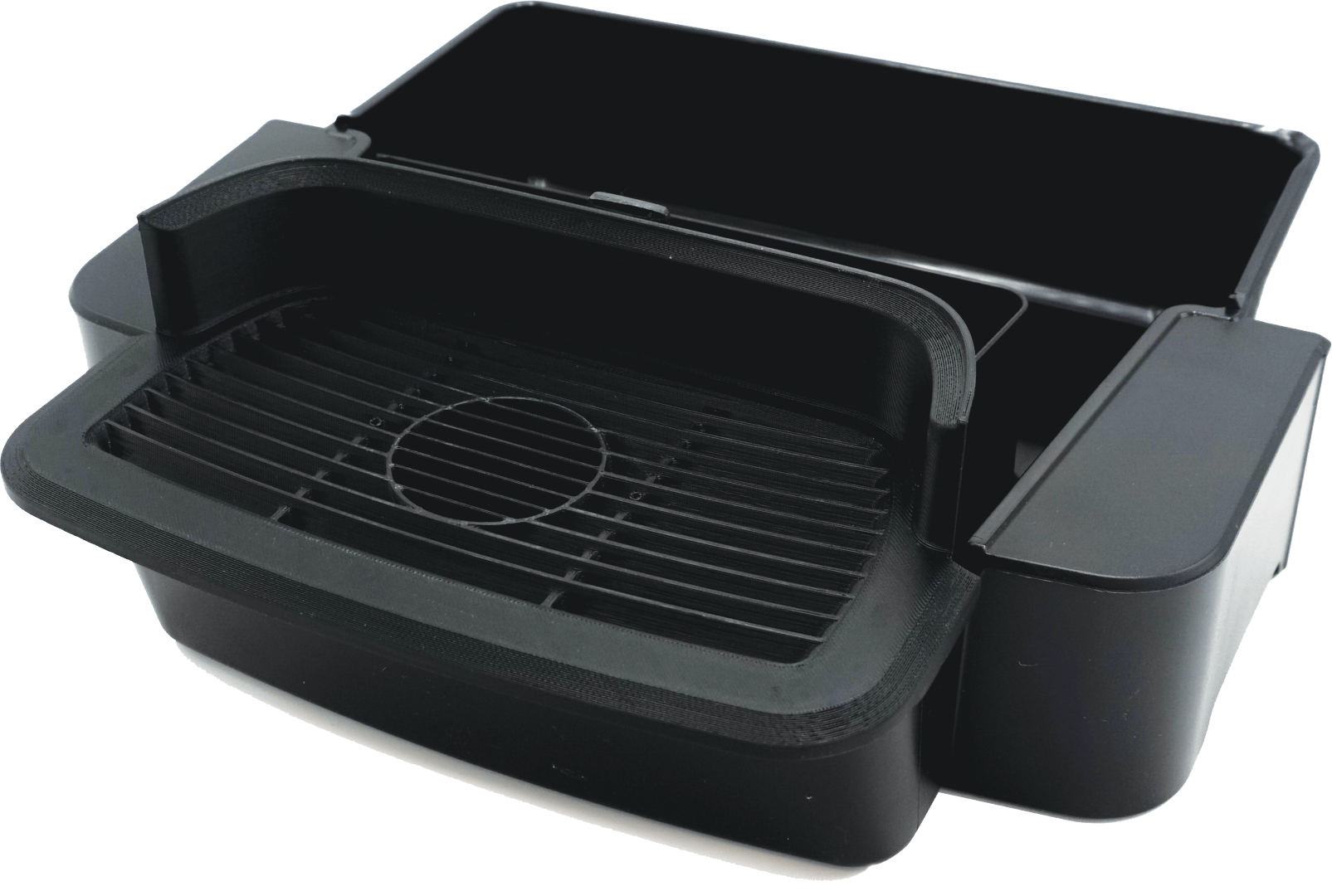 Product angle 1 - Drip tray for Sego on pedestal