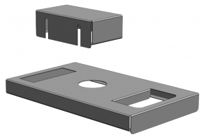 Product image Staffa a parete B W 5/10