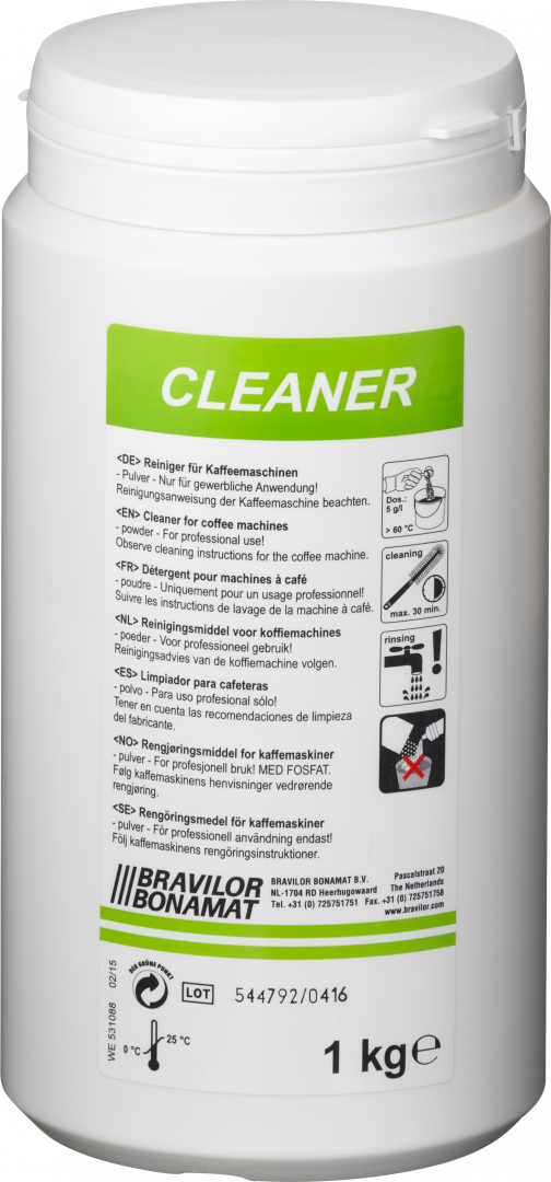 Product angle 1 - Cleaner 1 caja (10 botes de 1 kilo)