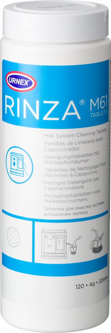 Product angle 1 -  Kartong med 12 esker med 120 rensetabletter for FreshMilk