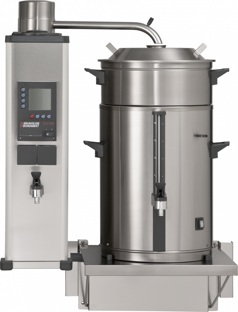 Product angle 1 - B20 HW W L/R with brewing basket